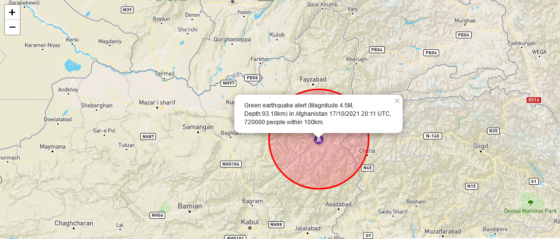 Afghanistan Earthquake