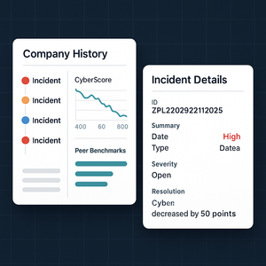 Introducing a Deeper Look at Cyber Posture: Company History & Incident, Detail Views on Rankiteo